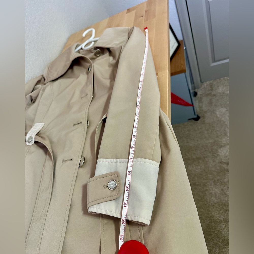 Nautica Classic Tan Trench Coat - Picture 9 of 9